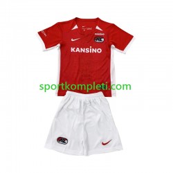 AZ Alkmaar Djeca Domaći Nogometni Dres 2024-2025 Kratki Rukavi
