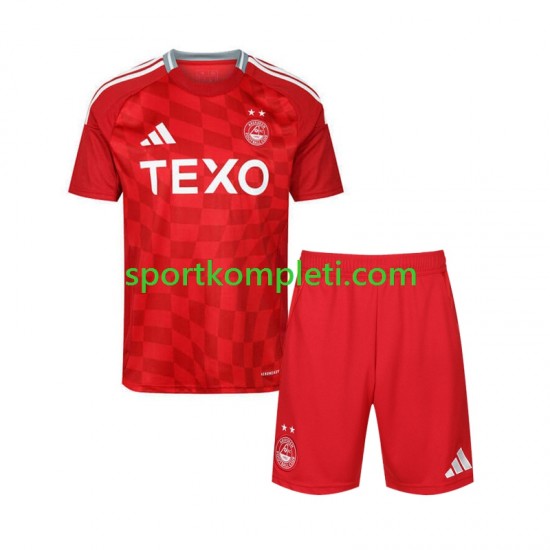 Aberdeen Djeca Domaći Nogometni Dres 2024-2025 Kratki Rukavi