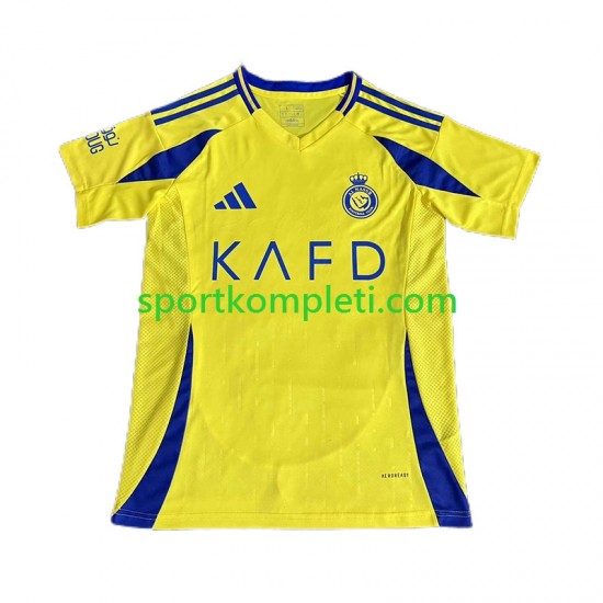 Al-Nassr Muškarci Domaći Nogometni Dres 2024-2025 Kratki Rukavi