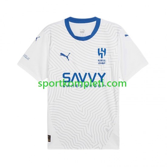 Al Hilal Muškarci Gostujući Nogometni Dres 2024-2025 Kratki Rukavi