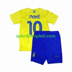 Al-Nassr Djeca Domaći Nogometni Dres Mane 10 2023-2024 Kratki Rukavi