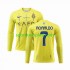 Al-Nassr Muškarci Domaći Nogometni Dres Ronaldo 7 2023-2024 Dugi Rukavi