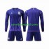 Argentina Djeca Gostujući Nogometni Dres 3 Stars World Cup 2022 Dugi Rukavi