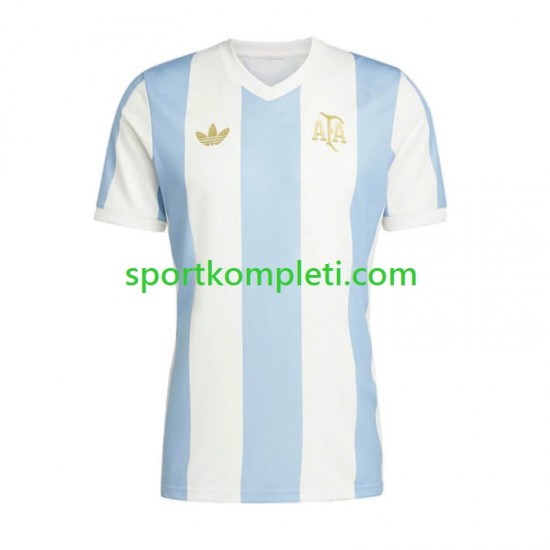 Argentina Muškarci Domaći Nogometni Dres 50 Anniversary Kratki Rukavi
