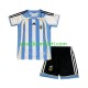 Argentina Retro Djeca Domaći Nogometni Dres 2006 Kratki Rukavi