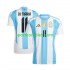 Argentina Muškarci Domaći Nogometni Dres Di Maria 11 Copa America 2024 Kratki Rukavi