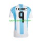 Argentina Muškarci Domaći Nogometni Dres Julian Alvarez 9 Copa America 2024 Kratki Rukavi