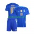 Argentina Djeca Gostujući Nogometni Dres Lionel Messi 10 Copa America 2024 Kratki Rukavi