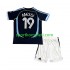 Argentina Retro Djeca Gostujući Nogometni Dres Lionel Messi 19 2006 Kratki Rukavi