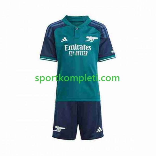Arsenal Djeca Treći Nogometni Dres 2023-2024 Kratki Rukavi