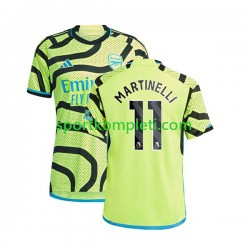 Arsenal Muškarci Gostujući Nogometni Dres Gabriel Martinelli 11 2023-2024 Kratki Rukavi