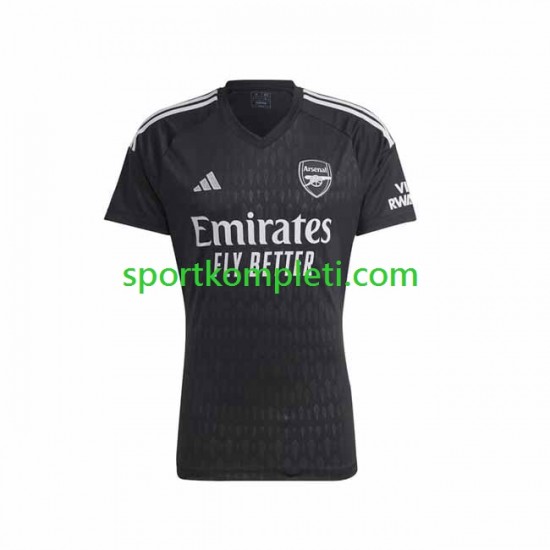 Arsenal Vratar Muškarci Domaći Nogometni Dres 2023-2024 Kratki Rukavi