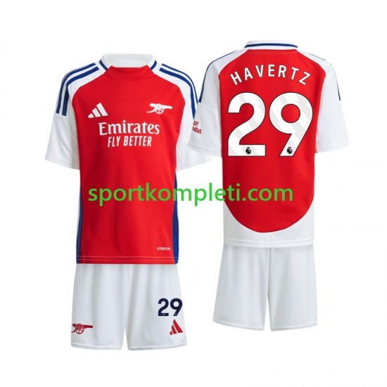Arsenal Djeca Domaći Nogometni Dres Havertz 29 2024-2025 Kratki Rukavi