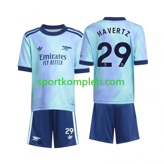 Arsenal Djeca Treći Nogometni Dres Havertz 29 2024-2025 Kratki Rukavi