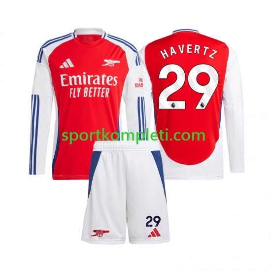 Arsenal Djeca Domaći Nogometni Dres Kai Havertz 29 2024-2025 Dugi Rukavi Arsenal Djeca Domaći Nogometni Dres Kai Havertz 29 2024-2025 Dugi Rukavi