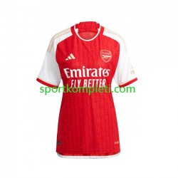 Arsenal Žene Domaći Nogometni Dres 2023-2024 Kratki Rukavi