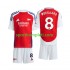 Arsenal Djeca Domaći Nogometni Dres Odegaard 8 2024-2025 Kratki Rukavi