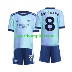 Arsenal Djeca Treći Nogometni Dres Odegaard 8 2024-2025 Kratki Rukavi