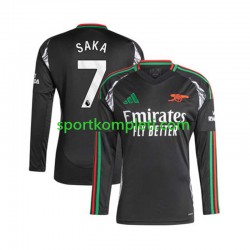 Arsenal Muškarci Gostujući Nogometni Dres SAKA 7 2024-2025 Dugi Rukavi