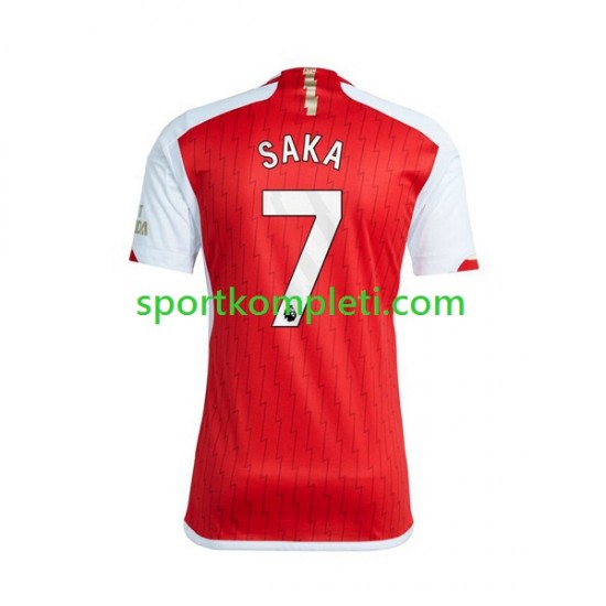 Arsenal Muškarci Domaći Nogometni Dres Saka 7 2023-2024 Kratki Rukavi