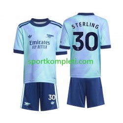 Arsenal Djeca Treći Nogometni Dres Sterling 30 2024-2025 Kratki Rukavi