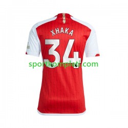 Arsenal Muškarci Domaći Nogometni Dres Xhaka 34 2023-2024 Kratki Rukavi
