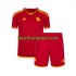 Roma Djeca Domaći Nogometni Dres 2023-2024 Kratki Rukavi