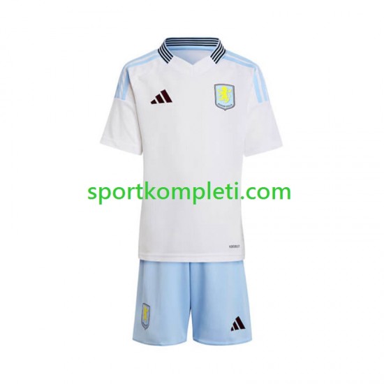 Aston Villa Djeca Gostujući Nogometni Dres 2024-2025 Kratki Rukavi