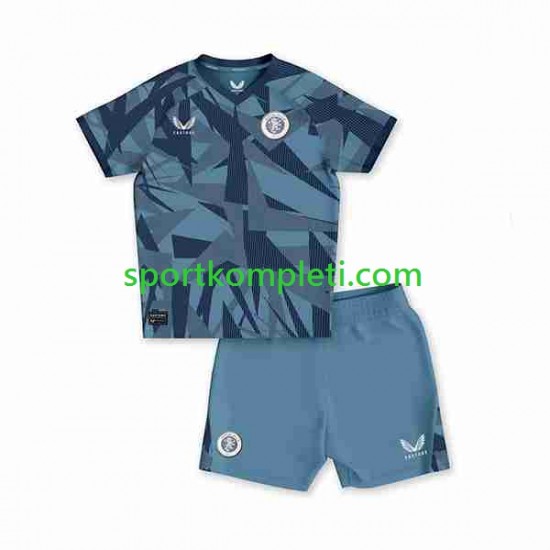 Aston Villa Djeca Treći Nogometni Dres 2023-2024 Kratki Rukavi