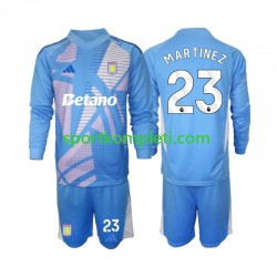 Aston Villa Vratar Djeca Treći Nogometni Dres Emiliano Martinez 23 2024-2025 Dugi Rukavi