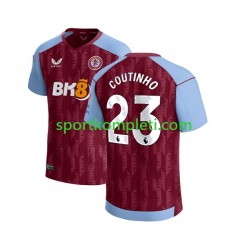 Aston Villa Muškarci Domaći Nogometni Dres Philippe Coutinho 23 2023-2024 Kratki Rukavi