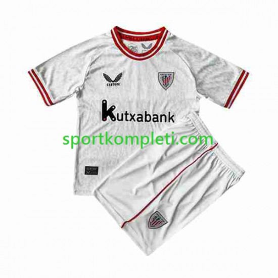 Athletic Bilbao Djeca Gostujući Nogometni Dres 2023-2024 Kratki Rukavi