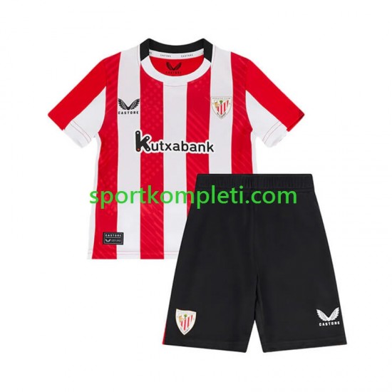 Athletic Bilbao Djeca Domaći Nogometni Dres 2024-2025 Kratki Rukavi