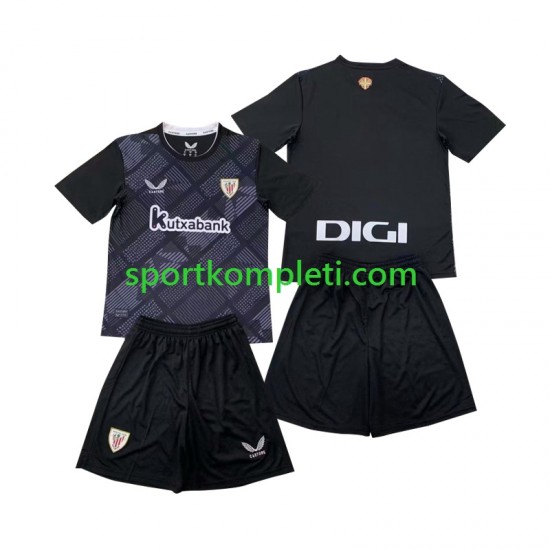 Athletic Bilbao Vratar Djeca Domaći Nogometni Dres 2024-2025 Kratki Rukavi
