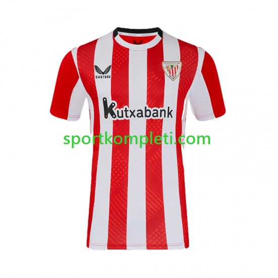 Athletic Bilbao Muškarci Domaći Nogometni Dres 2024-2025 Kratki Rukavi