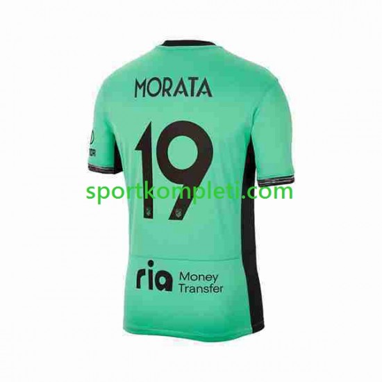 Atlético Madrid Muškarci Treći Nogometni Dres 2 Alvaro Morata 19 2023-2024 Kratki Rukavi