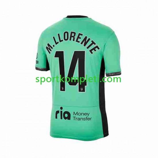 Atlético Madrid Muškarci Treći Nogometni Dres 2 Marcos Llorente 14 2023-2024 Kratki Rukavi