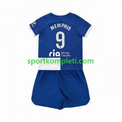 Atlético Madrid Djeca Gostujući Nogometni Dres 2 Memphis Depay 9 2023-2024 Kratki Rukavi