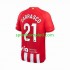 Atlético Madrid Muškarci Domaći Nogometni Dres 2 Yannick Carrasco 21 2023-2024 Kratki Rukavi