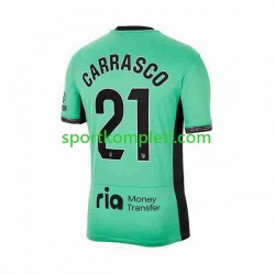 Atlético Madrid Muškarci Treći Nogometni Dres 2 Yannick Carrasco 21 2023-2024 Kratki Rukavi