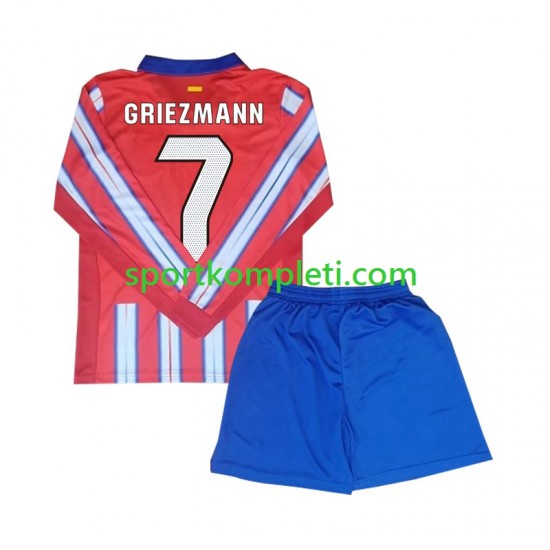 Atlético Madrid Djeca Domaći Nogometni Dres Antoine Griezmann 7 2024-2025 Dugi Rukavi