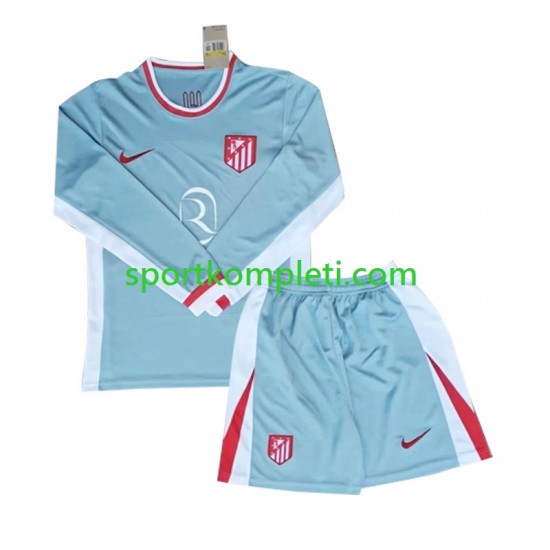 Atlético Madrid Djeca Gostujući Nogometni Dres 2024-2025 Dugi Rukavi