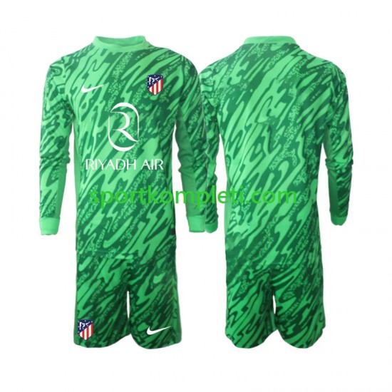 Atlético Madrid Vratar Djeca Gostujući Nogometni Dres 2024-2025 Dugi Rukavi