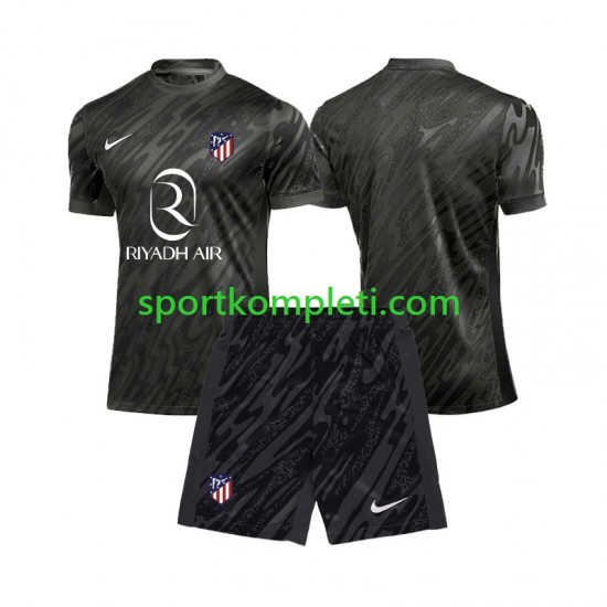 Atlético Madrid Vratar Djeca Domaći Nogometni Dres 2024-2025 Kratki Rukavi