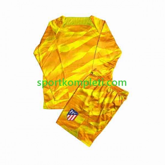 Atlético Madrid Vratar naranča Djeca Nogometni Dres 2023-2024 Dugi Rukavi