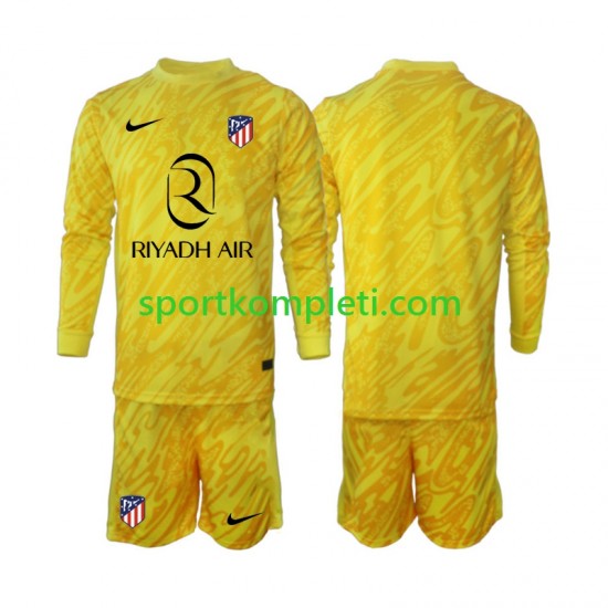 Atlético Madrid Vratar Djeca Treći Nogometni Dres 2024-2025 Dugi Rukavi