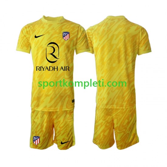 Atlético Madrid Vratar Djeca Treći Nogometni Dres 2024-2025 Kratki Rukavi