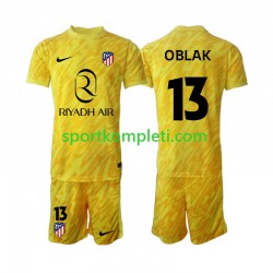 Atlético Madrid Vratar Djeca Treći Nogometni Dres Jan Oblak 13 2024-2025 Kratki Rukavi