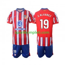Atlético Madrid Djeca Domaći Nogometni Dres J.Alvarez 19 2024-2025 Kratki Rukavi