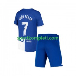 Atlético Madrid Djeca Domaći Nogometni Dres Joao Felix 7 120 Anniversary 2022-2023 Kratki Rukavi